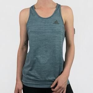 💙3 for $15 Adidas Athletic Blue Open Back Active Tank Top